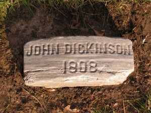 John Dickinson marker